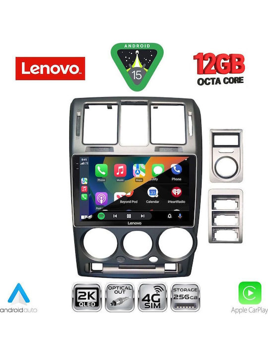 Lenovo Car Audio System for Hyundai Getz 2002-2011 Bluetooth USB WiFi GPS Apple CarPlay Android Auto with 9" Touch Screen