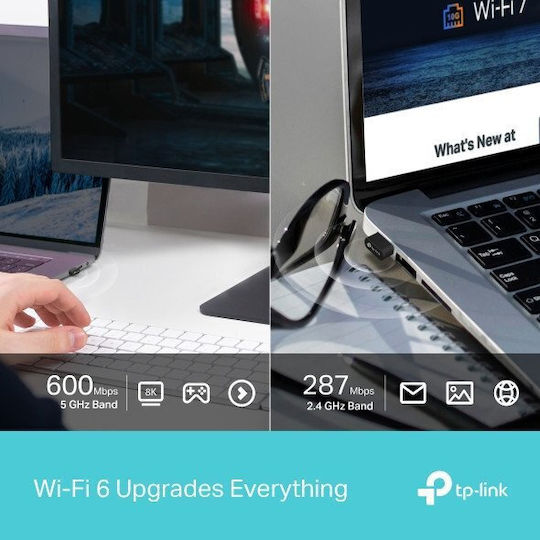 TP-LINK Nano Drahtloser USB Netzwerkadapter 600Mbps