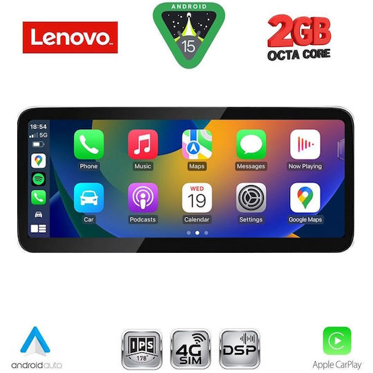 Lenovo Car Audio System for Mercedes-Benz CLA Class / GLA 2012-2015 (Bluetooth/USB/AUX/WiFi/GPS/Apple CarPlay/Android Auto) with 10.33" Touch Screen