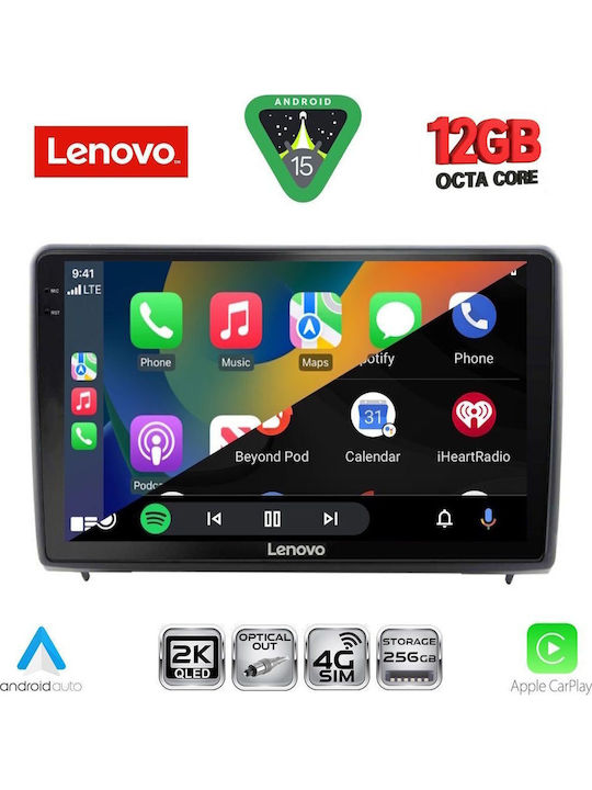 Lenovo Car Audio System for Ford EcoSport 2018-2023 (Bluetooth/USB/WiFi/GPS/Apple CarPlay/Android Auto) with 10" Touch Screen