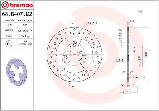 Brembo Brake Disc