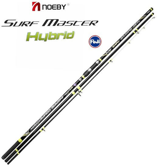 Surf Casting Set Rod Noeby Surf Master Hybrid 4.25m C.w:100 250g Toray Japan Carbon Fuji Guides Reel Noeby Legend 7 6000 Max Drag 25kg
