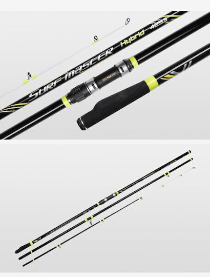 Surf Casting Set Rod Noeby Surf Master Hybrid 4.25m C.w:100 250g Toray Japan Carbon Fuji Guides Reel Noeby Legend 7 6000 Max Drag 25kg