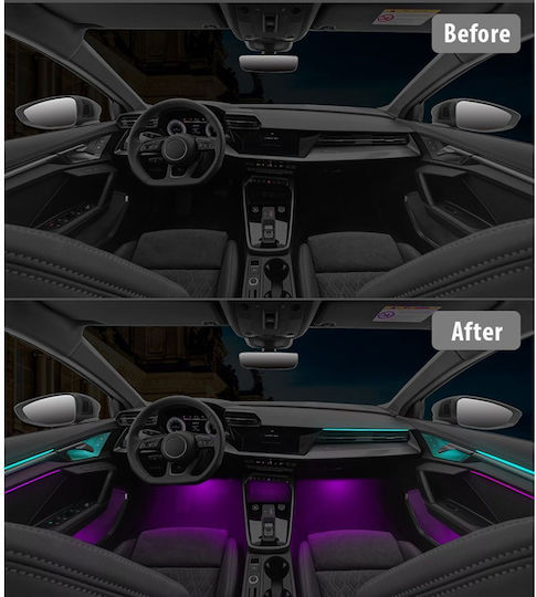 Diq Ambient Audi A3 8y Dyn Mod 2021-2025 Digital Iq Ambient Light Audi A3 8y Mod 2021-2025 22 Lights