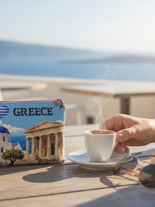 Wallet Souvenir Keychain Set 10pcs Pvc Greece 16*10cm 871717