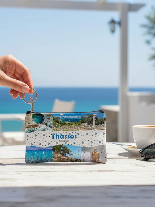 Wallet Souvenir Keychain Set 10pcs PVC Thassos 11*7cm 871733