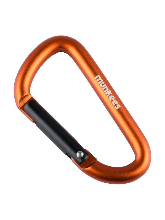 Munkees Carabiner D Shape 8x80mm 3208