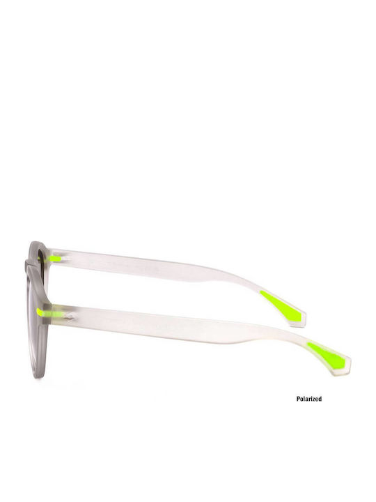 Lotto Unisex Sunglasses with Gray Frame and Brown Lens LS1015-09