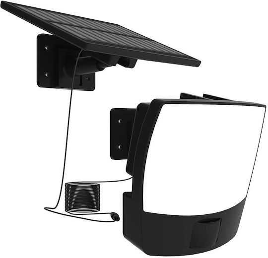 Modee Lighting Wasserdichter Solar LED Flutlichter Kaltweiß mit Bewegungssensor und Fotowiderstand IP44