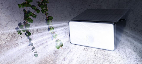 Modee Lighting Waterproof Solar LED Flood Light Cold White with Motion Sensor and Photocell IP44