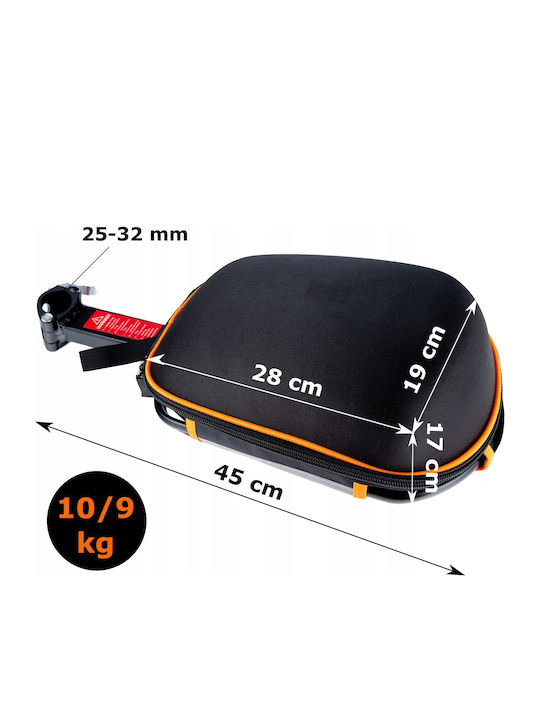 Doppelter Fahrradtasche Schwarz