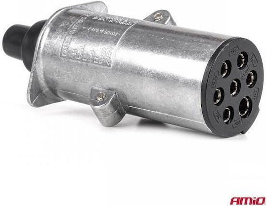 AMiO Πρίζα Τρέιλερ με 7 pin 24V