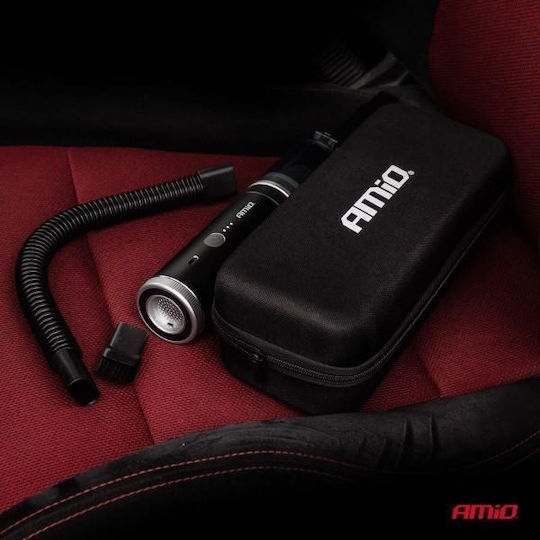AMiO Car Handheld Vacuum for Dry Vacuuming with 100W Power Rechargeable 12V