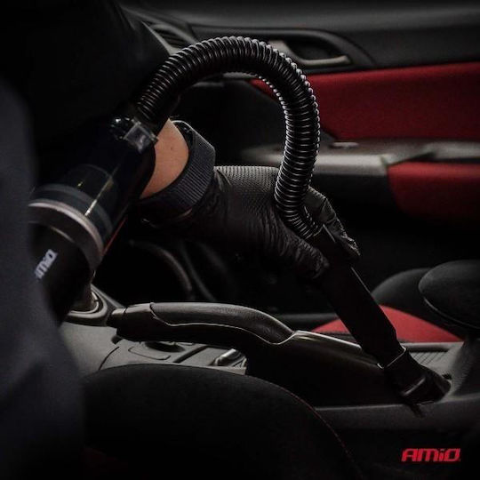 AMiO Car Handheld Vacuum for Dry Vacuuming with 100W Power Rechargeable 12V