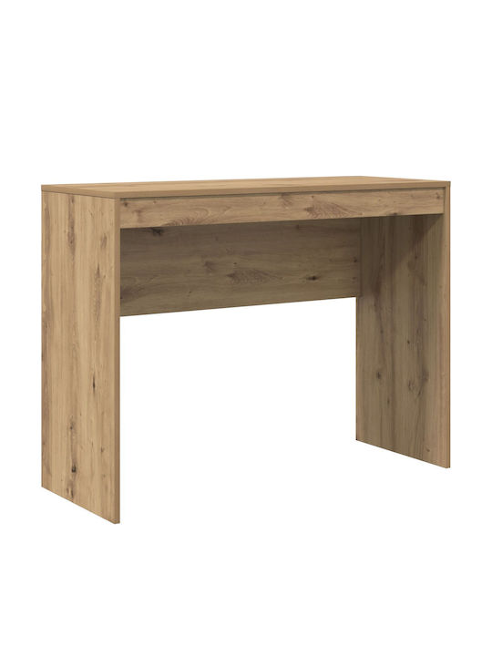 Desk Wooden Artisan Oak 100x40x76cm