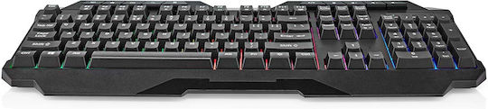 Nedis GKBD110BKUS Gaming Keyboard with Illuminated Keys English US