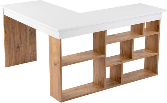 Γραφείο 130x50x72εκ. White-pine