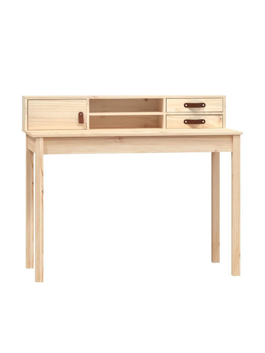 Бюро с надстройка Pine tree 110x50x93бр