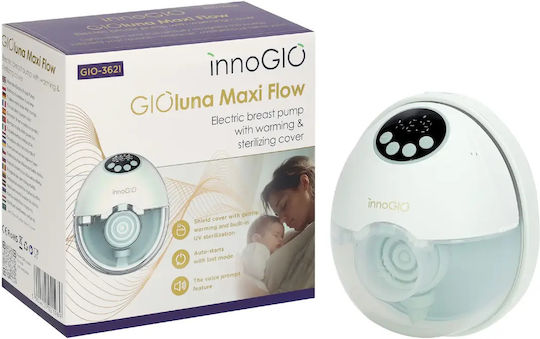 innoGio Gio-362i Χειροκίνητο Μονό Θήλαστρο Μπαταρίας και Ρεύματος
