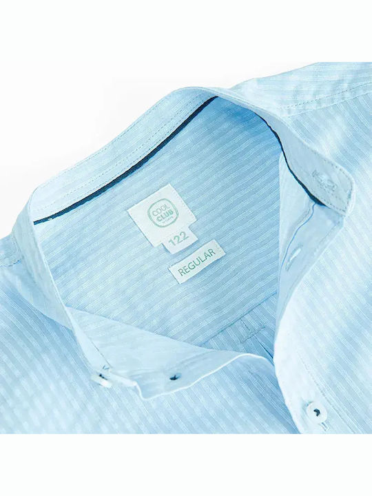Kids Long-Sleeved Shirt Blue