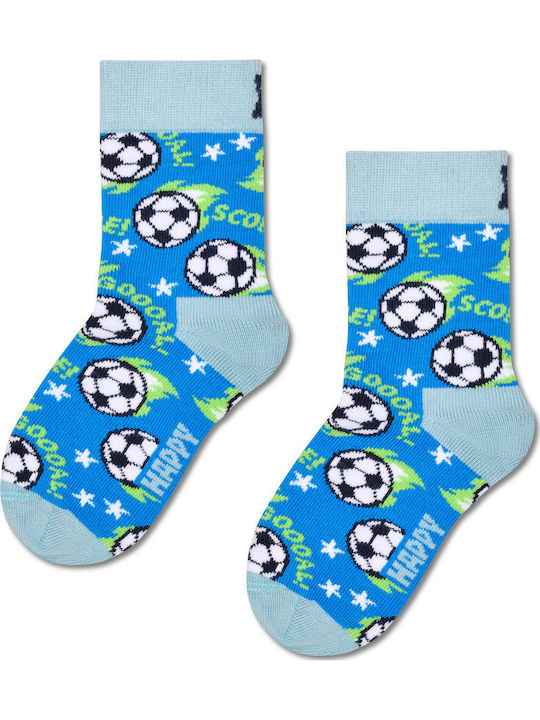 Happy Socks Kids' Socks Blue 3 Pairs Happy Socks Kids' Socks Blue 3 Pairs