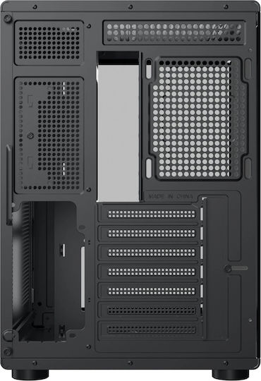 Xigmatek Aqua Compact Air Gaming Midi Tower Κουτί Υπολογιστή με Πλαϊνό Παράθυρο Μαύρο