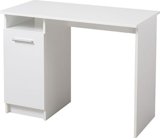 Γραφείο Rey 100x50x74.5εκ. Λευκό