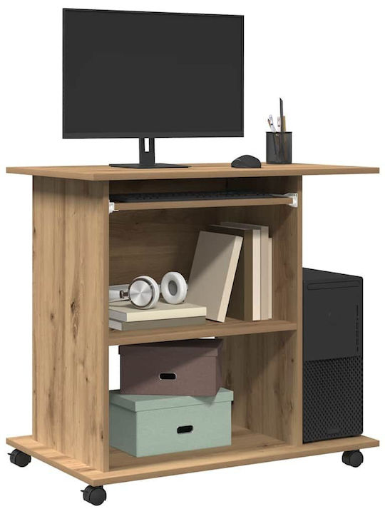 Computer Office Wooden Oaks 80x50x75cm