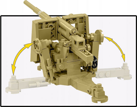Cobi Τουβλάκια Flak 18 (german African Corps) 232τμχ