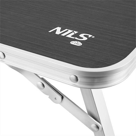 Nils Aluminium Campingmöbel Klapptisch 50x30x20cm Grau