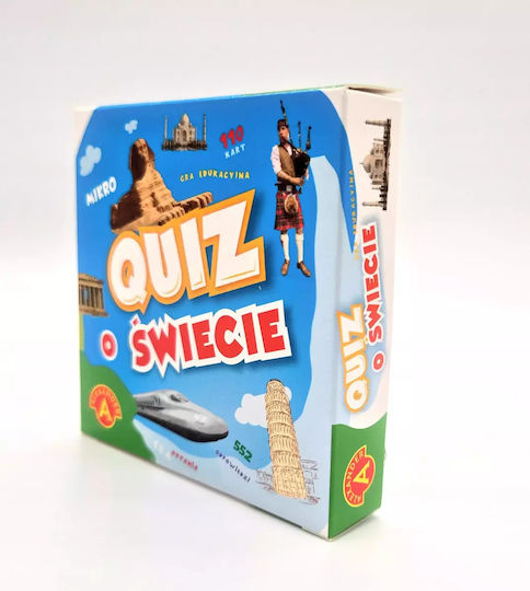 Επιτραπέζιο Παιχνίδι Micro Quiz Board Game About The World Alexander