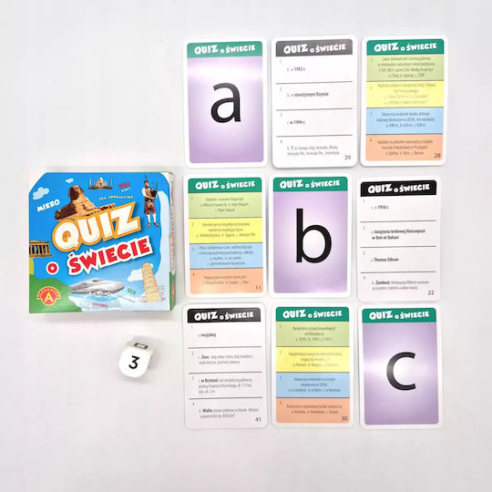 Επιτραπέζιο Παιχνίδι Micro Quiz Board Game About The World Alexander