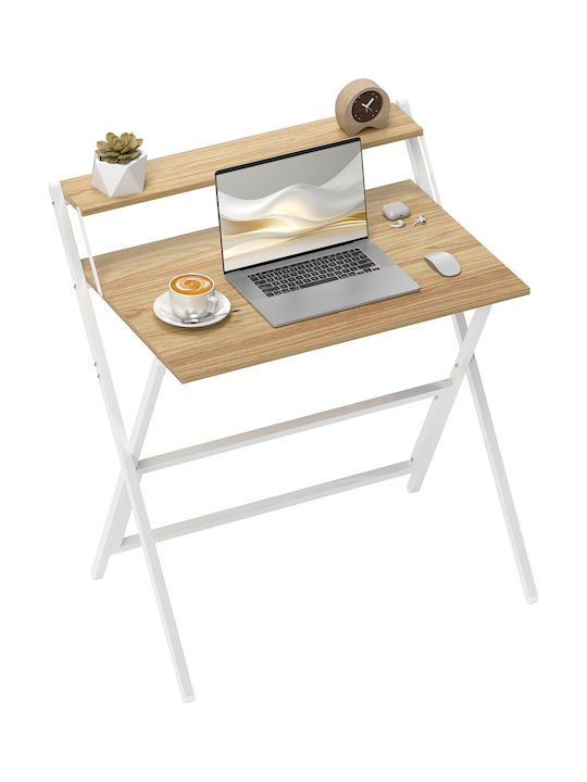 Desk Wooden White 81.5x62x86.5cm