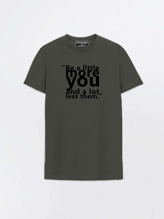 T-shirt Χακί