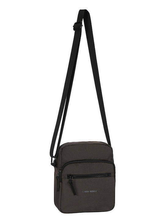 Men's Shoulder / Crossbody Bag Brown
