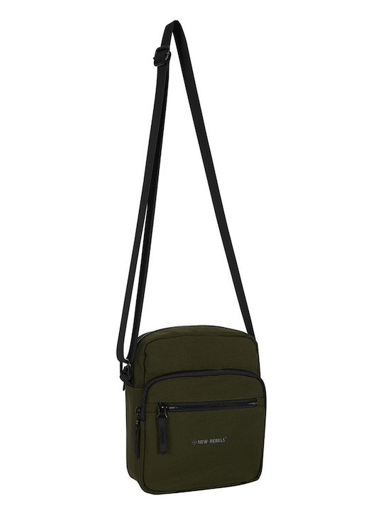 Men's Green Shoulder / Crossbody Bag