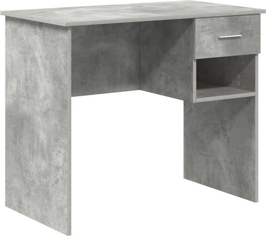 Desk 90x49.5x75cm Grey Concrete Desk 90x49.5x75cm Grey Concrete