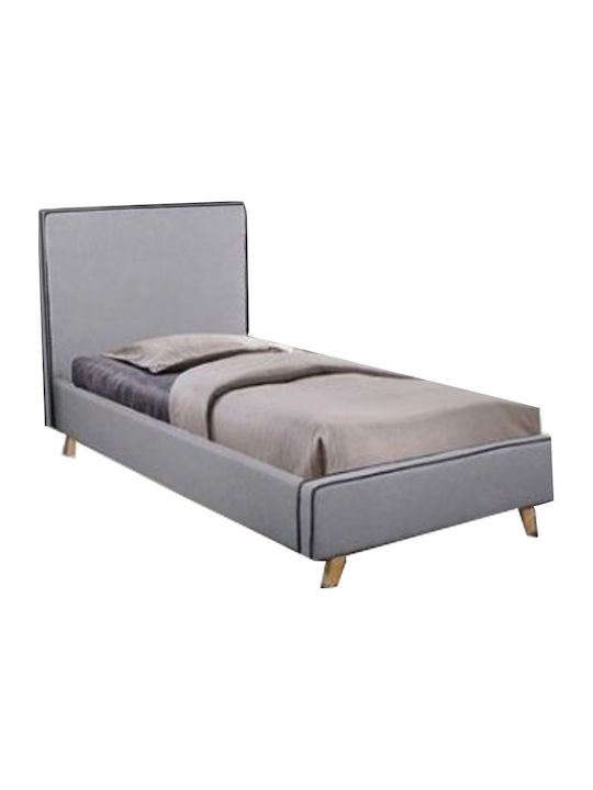 Morisson Pat Single Gri pentru Saltea 90x190cm