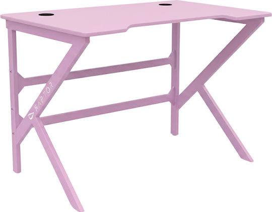 Γραφείο Gaming 60x120x75εκ. Crimson-roz