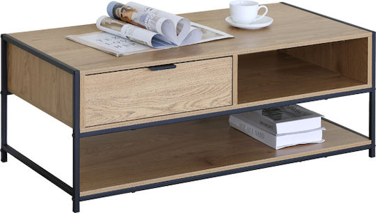 Central Coffee Table Kouros-10040 Sonoma Black