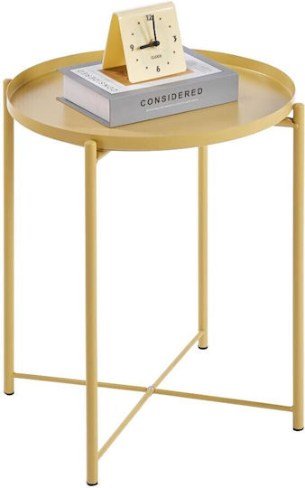 Yellow Side Coffee Table
