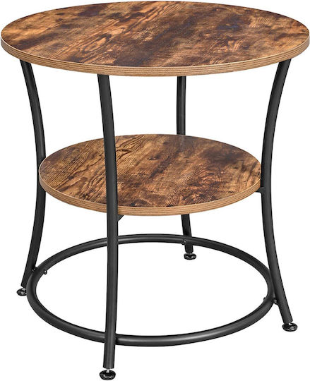 Beistelltisch B55xT55xH55cm Braun Beistelltisch B55xT55xH55cm Braun