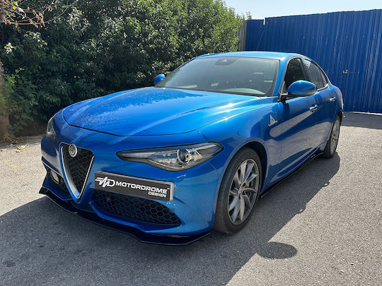 Motordrome Türschweller Auto Seitwärts Kompatibel mit Alfa Romeo Giulia K188-002