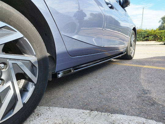 Motordrome Door Sill Car Sideways Compatible with Hyundai i20 2020