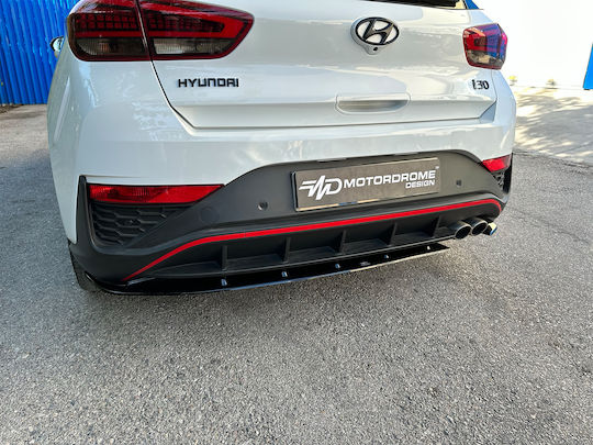 Motordrome Spoiler Car Rear Compatible with Hyundai i30