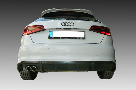 Motordrome Diffuser Car Rear Compatible with Audi A3 2012