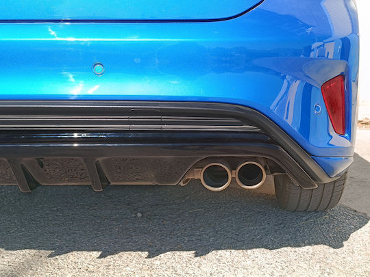 Motordrome Diffusor Auto Rückseite Kompatibel mit Ford Schwerpunkt Mk4 ST-Line 2018-2022