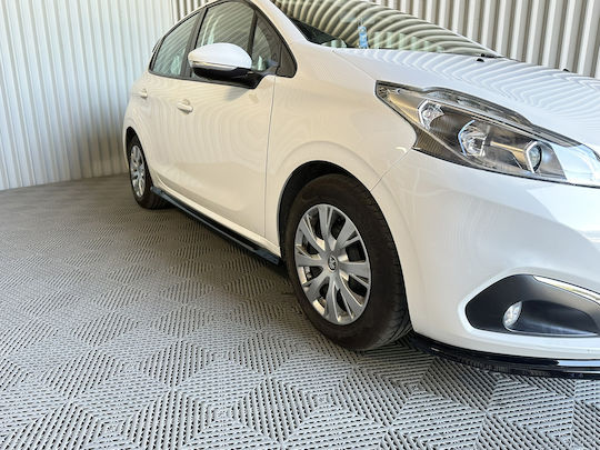 Motordrome Door Sill Car Sideways Compatible with Peugeot 208 2012-2019