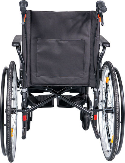 Mobiak Инвалидна Количка 24" Сгъваема 43cm 0810841 Черна