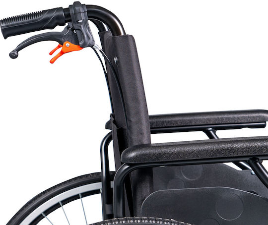 Mobiak Инвалидна Количка 24" Сгъваема 43cm 0810841 Черна